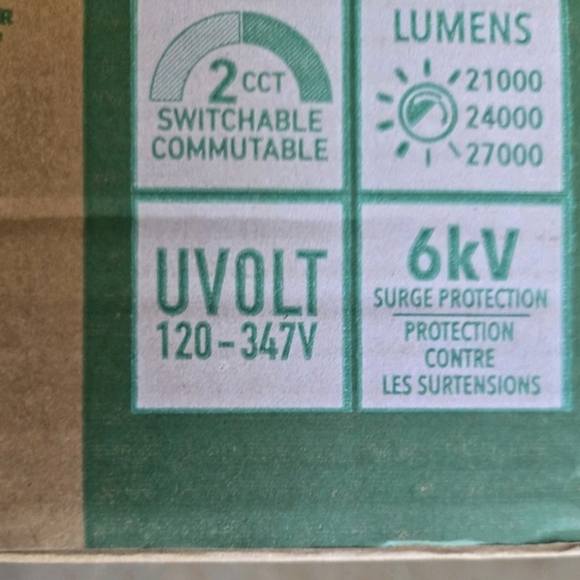 The Lithuania Lighting 15.14 LED Round High Bay Contractor Light - Picture 9 of 12